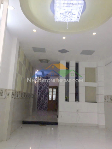 Nhà 4 tầng nở hậu hẻm 6m đường âu dương lân (p3q8 cũ) p. chánh hưng. giá 7,4 tỷ tl
