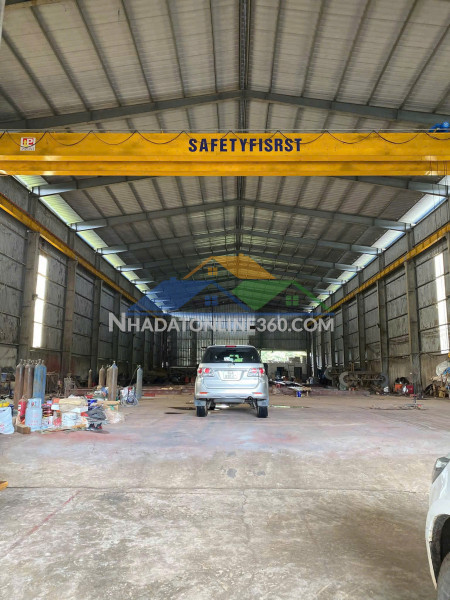 Xn566 cho thuê xưởng sản xuất cơ khí có sẵn cầu trục 5 tấn, thích hợp nhiều ngành khác