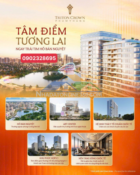 Xung quanh dự án triton crown phú mỹ hưng có gì?