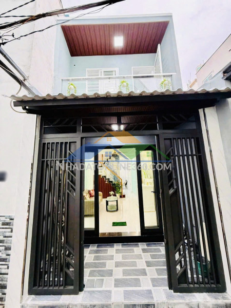 Nhà mới hoàn thiện hẻm 184 âu dương lân (p3q8 cũ) p. chánh hưng. giá 4,78 tỷ tl