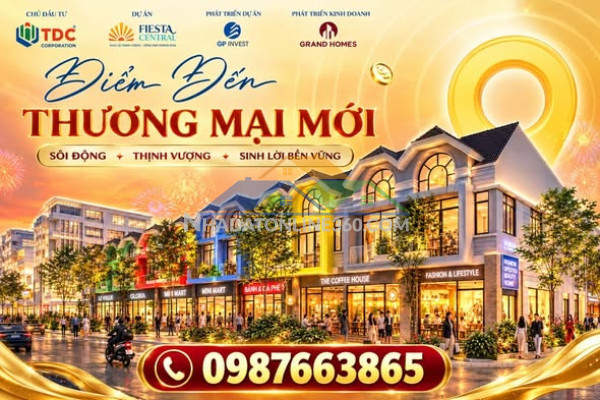 Fiesta central – điểm đến thương mại mới của bình dương