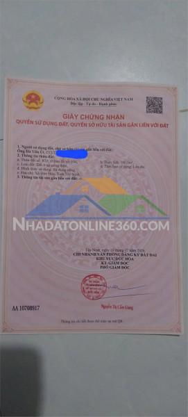 Chính chủ cần bán lô đất mặt tiền đường số 8, xã hựu thạnh, huyện đức hòa, long an