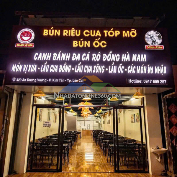 Sang nhượng quán bún riêu cua tóp mỡ vị xưa – tặng trọn gói...