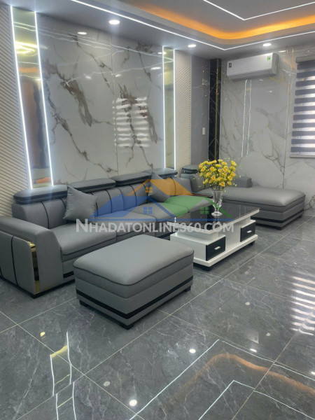 Bán nhà 1 lửng 2 lầu 5x17m giá nhỉnh 6 tỷ đường nhựa 12m