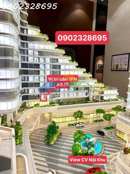 Bán căn 1pn dt từ 59-66m2 tại dự án triton crown phú mỹ hưng